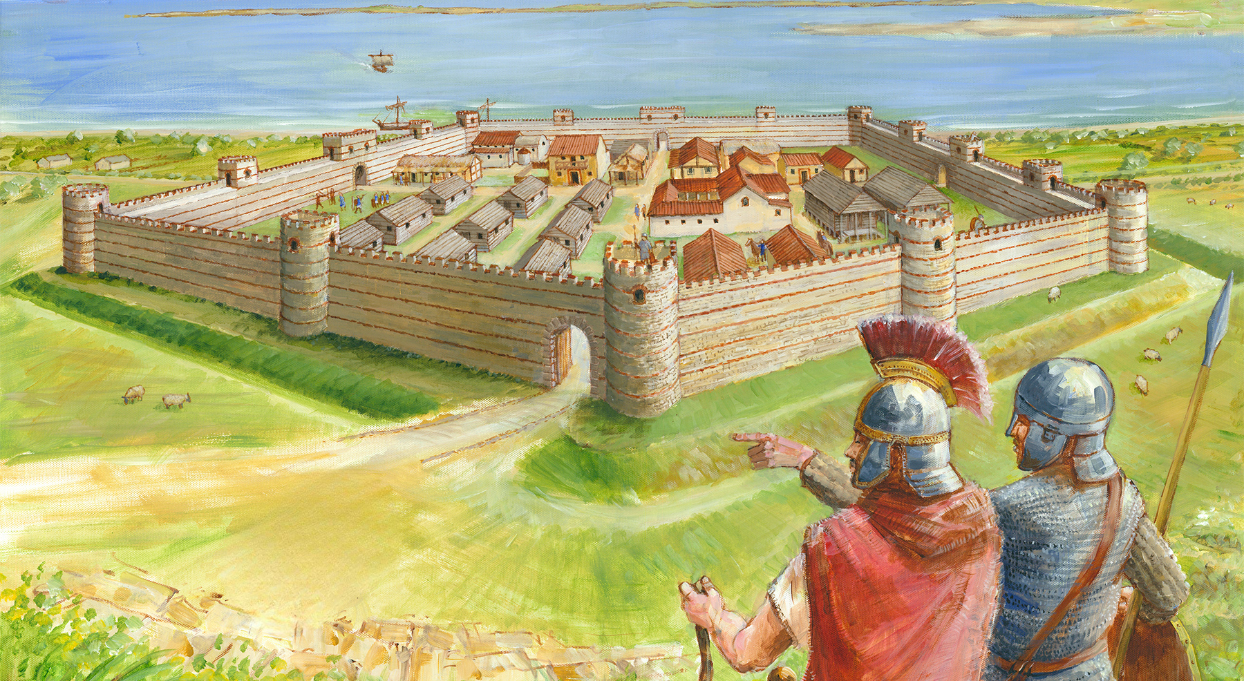 Studying History & Archaeology in Lympne