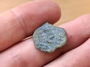 a coin of the pre-Roman Cantiaci tribe